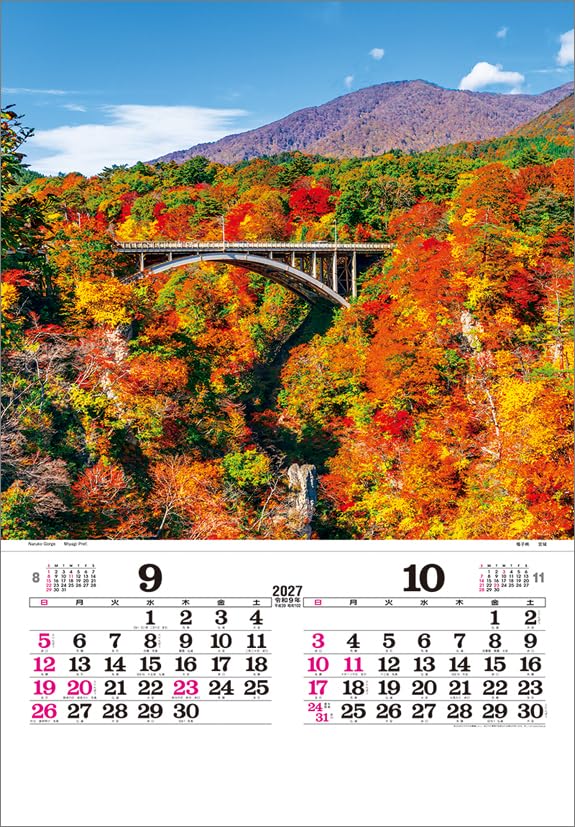 Todan 2027 Wall Calendar Japan (Film) CL27-1042