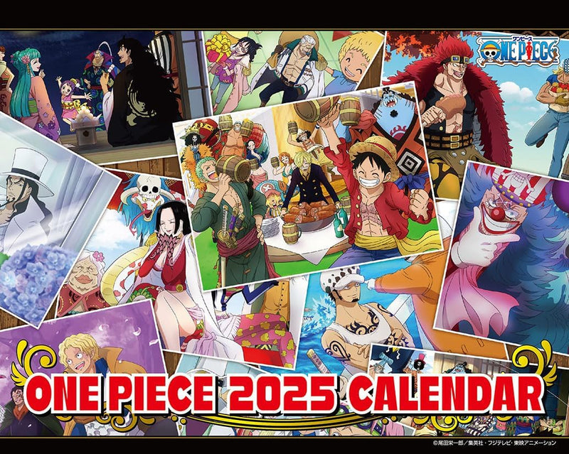 Toei Animation 2025 ONE PIECE Desk Calendar CL-015