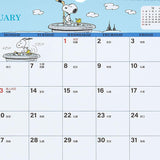 Sanrio A4Wall Calendar 2025 Snoopy Wall Calendar 453188