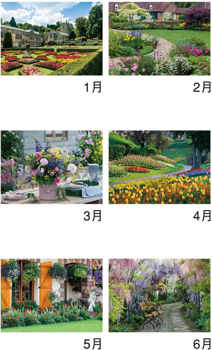 New Japan Calendar 2025 Wall Calendar Gardening Hints NK101