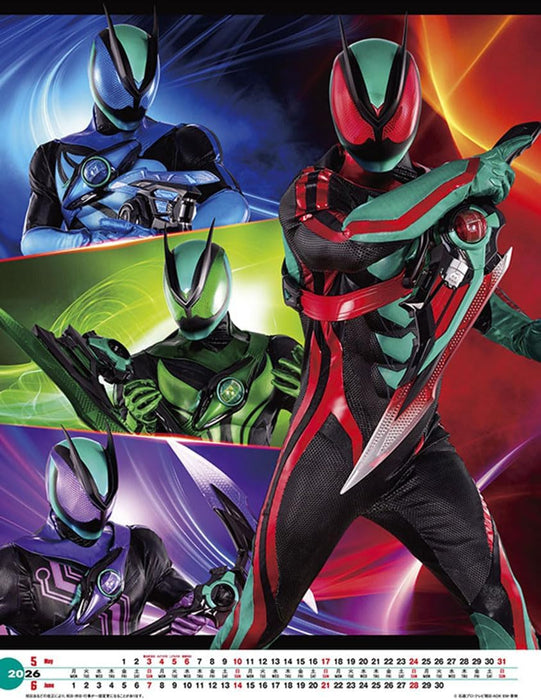 Toei Drama Kamen Rider ZEZTZ & Kamen Rider GAVV 2026 Calendar A2 CL-064