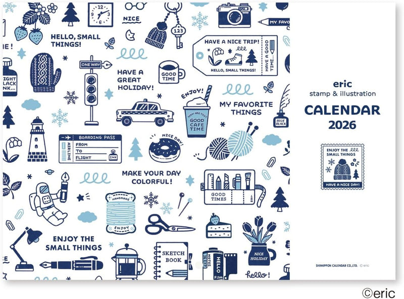 New Japan Calendar 2029 Wall Calendar eric NK4000