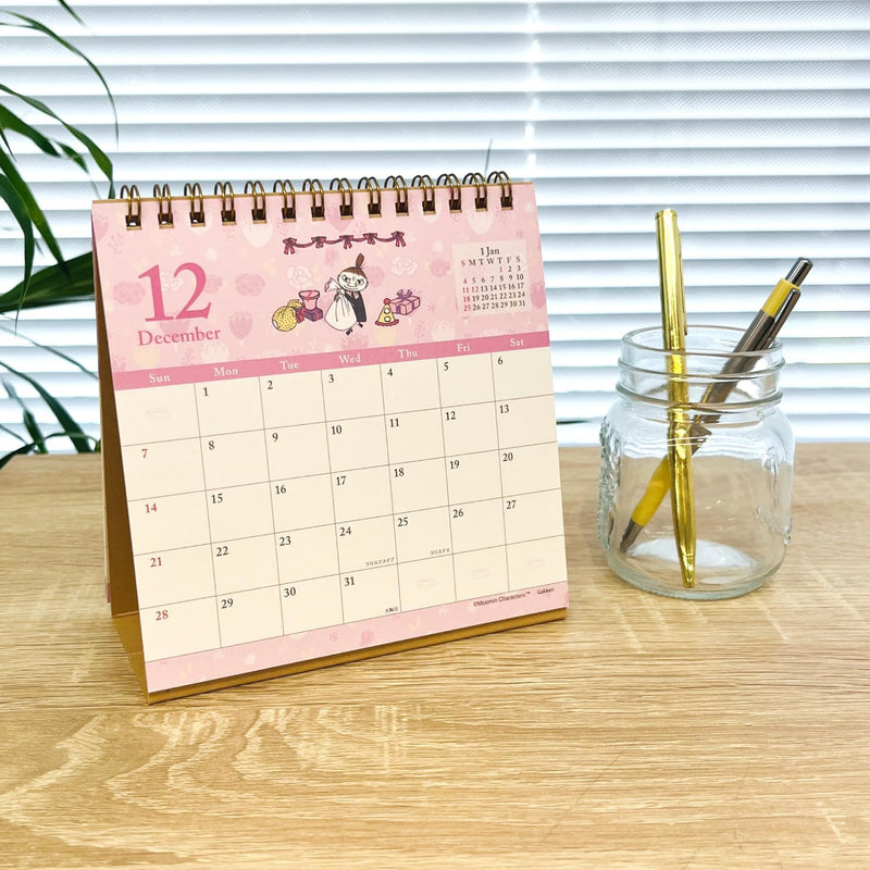 Gakken Sta:Ful 2025 Calendar Little My Desk Calendar M08529