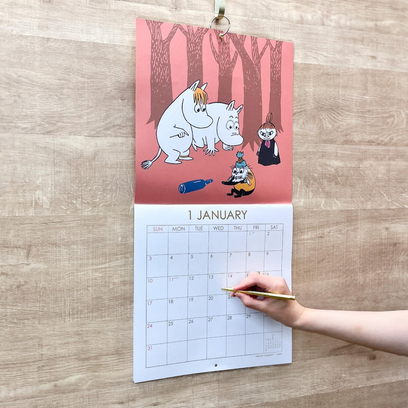 Midori 2027 Desk Calendar Stand Calendar Cat Pattern 31414006