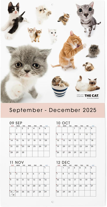 THE CAT 2026 Wall Calendar Mini Size [All Stars]