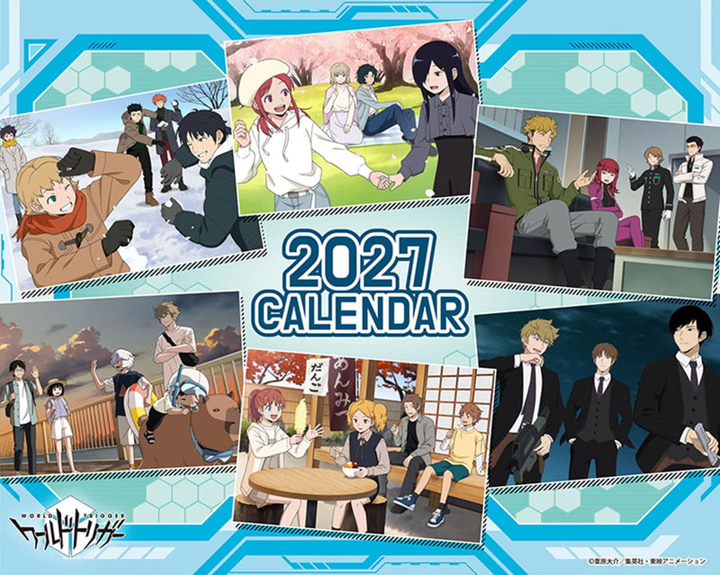 Toei Animation World Trigger 2027 Desk Calendar 27CL-28