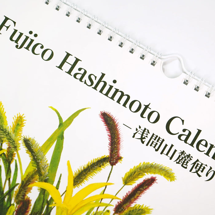 Fujico Hashimoto 2025 Wall Calendar Asama Mountain Foothills L CAL-170