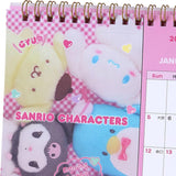 Sanrio Postcard Ring Calendar 2025 Sanrio Characters Desk Calendar 451223