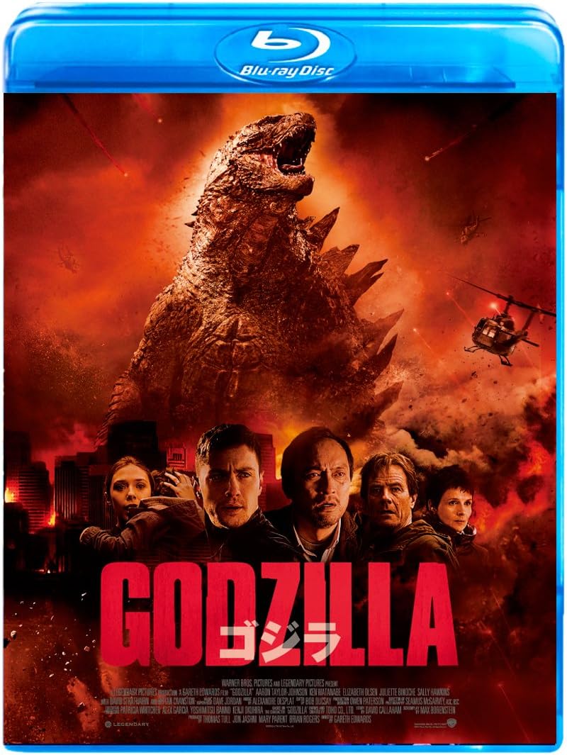 GODZILLA [2014] 2-Disc Blu-ray Set