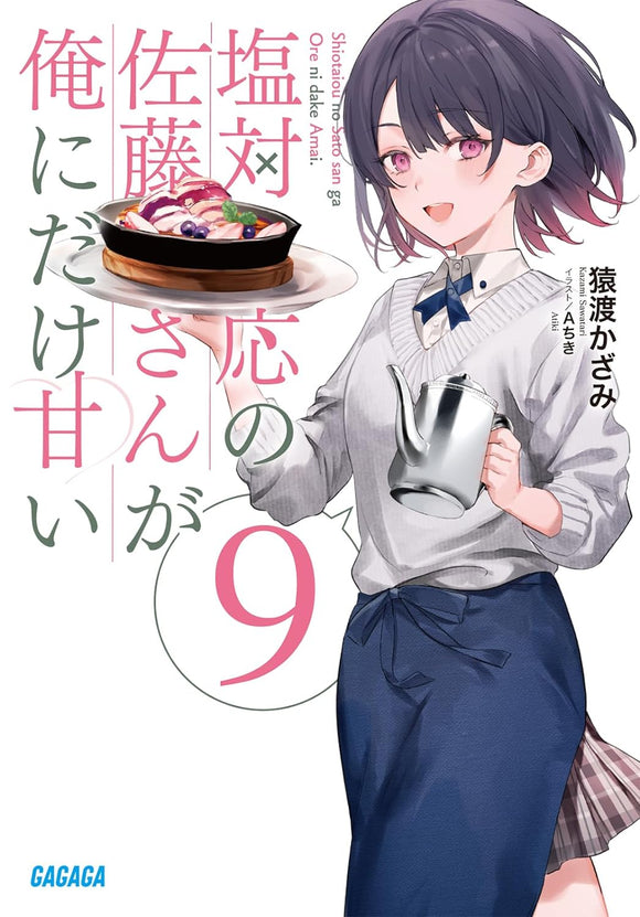 Shiotaiou no Sato-san ga Ore ni dake Amai 9 (Light Novel)