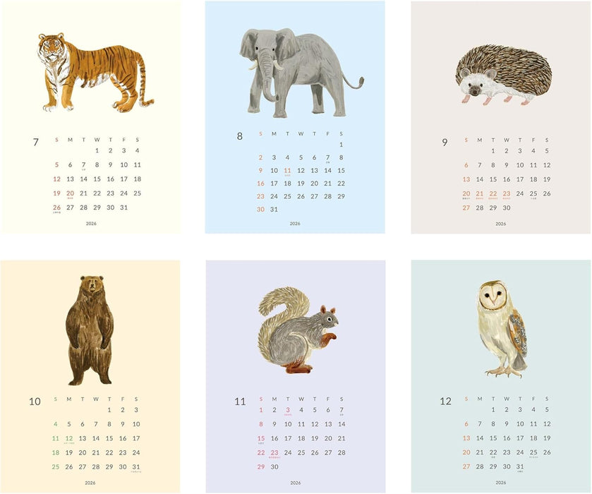 EL COMMUN MATOKA 2026 Wall Calendar Yule CAL-166