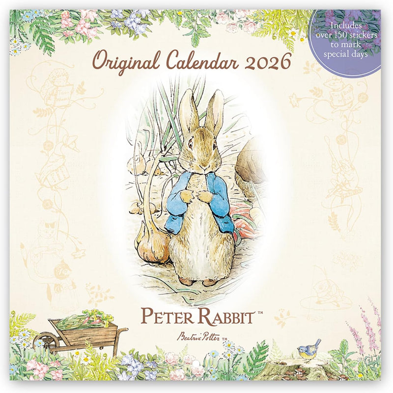 Gakken Sta:Ful 2026 Calendar Peter Rabbit Wall Calendar AM15038