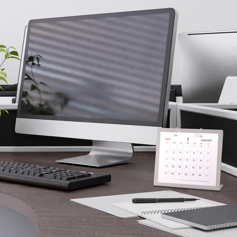 Orb 2026 Desk Calendar Metal S PP-1000