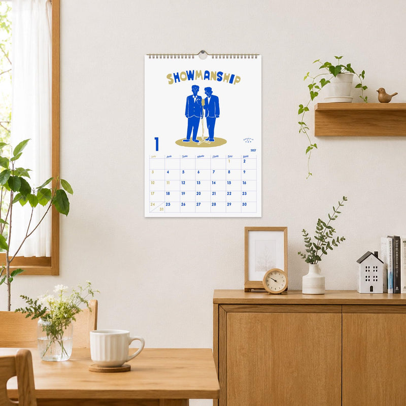 New Japan Calendar 2027 Desk Calendar Three Months Plan NK8544