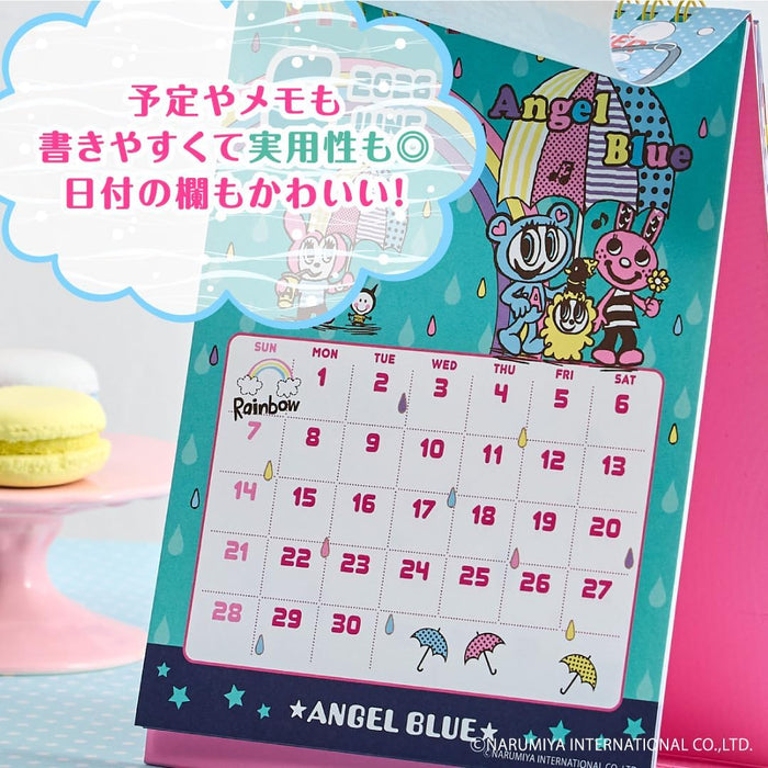 New Japan Calendar 2026 Desk Calendar ANGELBLUE NK4310