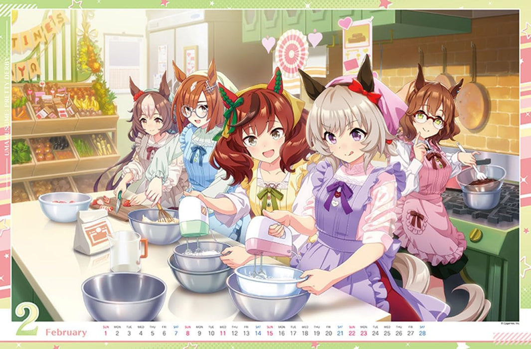 Ensky Uma Musume Pretty Derby 2026 Wall Calendar CL-041