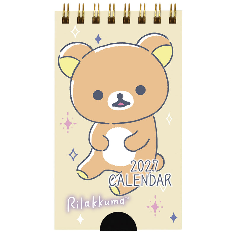 Todan 2027 Rilakkuma Pocket Calendar (Rilakkuma) 12.3 x 7cm TD-30081-A