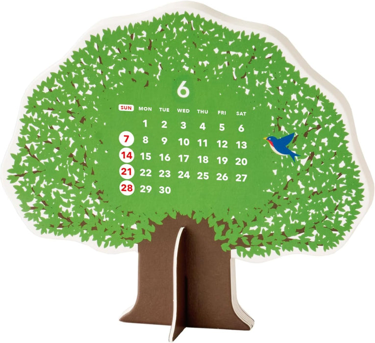 good morning 2026 desk calendar tree 2449