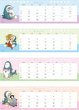 Sun-Star Stationery mofusand 2025 Desk Calendar Slim S8521328