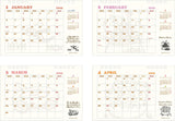 Sun-Star Stationery Chibi Gallery 2025 Desk Calendar S8520933