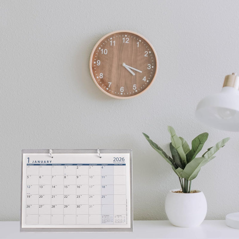 Orb 2026 Desk Calendar Metal L PP-1150