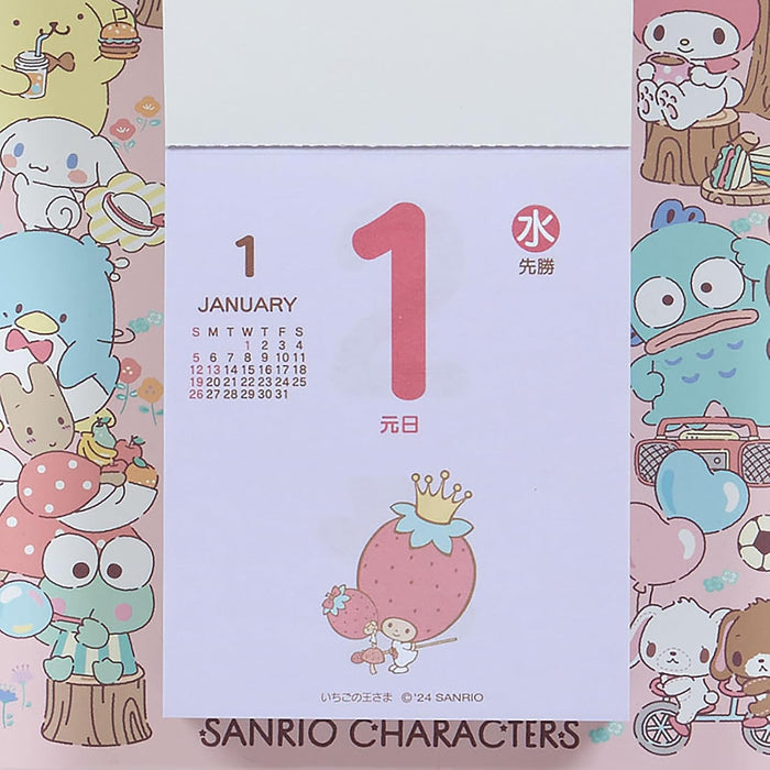 Sanrio Page-A-Day Wall Calendar 2025 Sanrio Characters Wall Calendar 451495