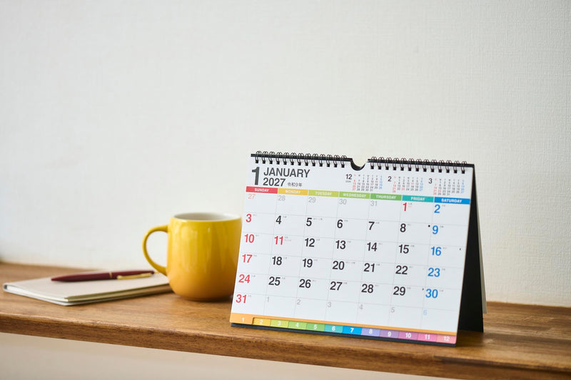 Takahashi 2027 Desk Calendar B5 E114