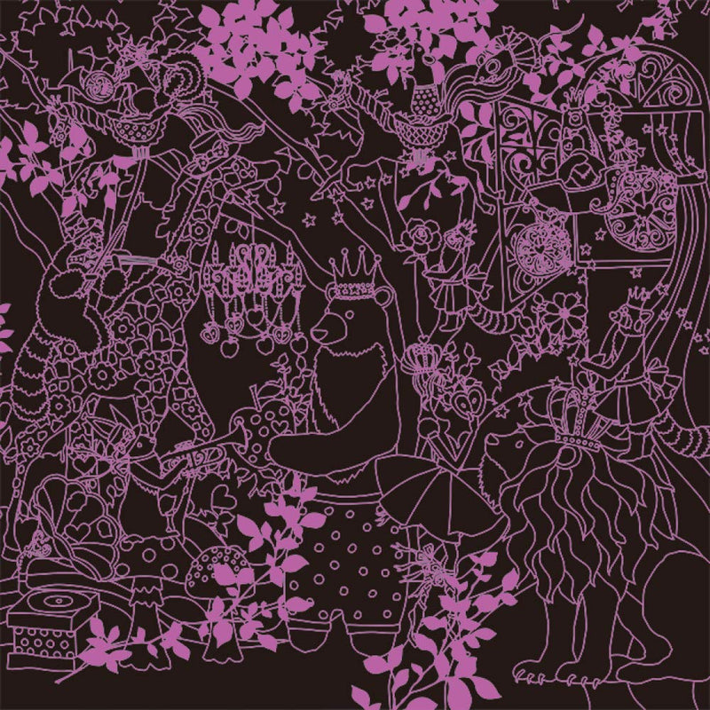 Scratch Art for Balancing the Autonomic Nervous System: Kayo Horaguchi's Paradise of Flowers and Animals (Scratch Art Book)