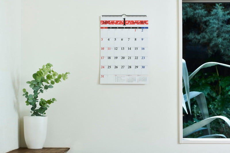 Takahashi 2027 Wall Calendar A3 E12
