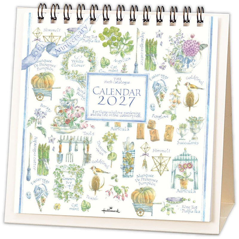Hallmark 2027 Desk Calendar The Herb Catalogue 853426