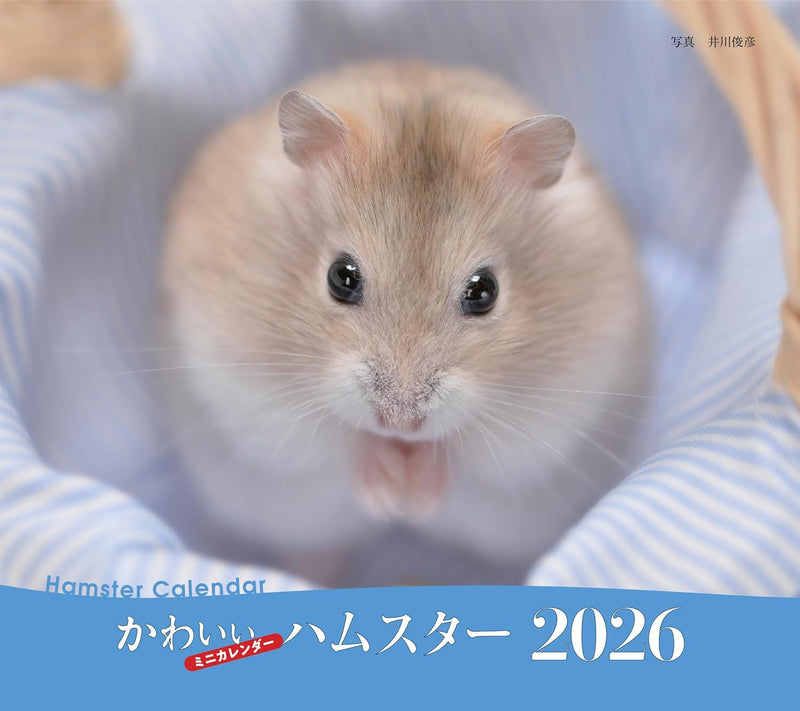 2026 Adorable Hamster Calendar (Seibundo-shinkosha Calendar)