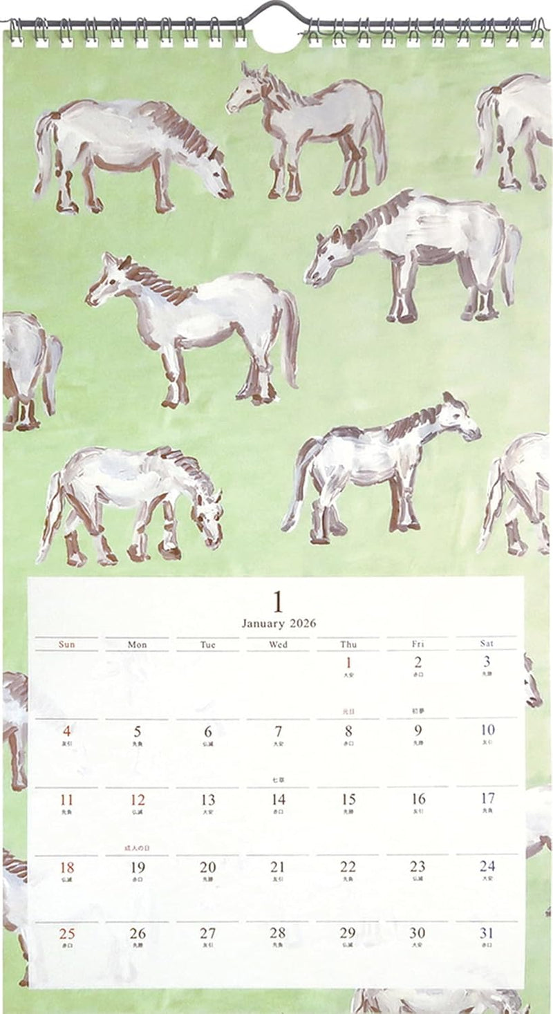 EL COMMUN MATOKA 2026 Wall Calendar Memoir CAL-169