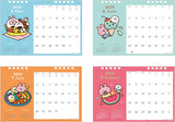 Sun-Star Stationery Kanahei 2025 Desk Calendar Pike & Usagi S8520941