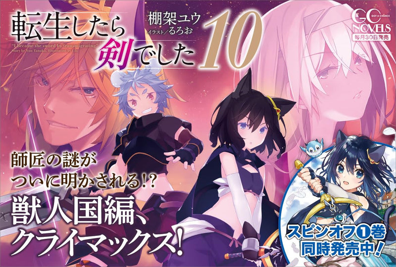 Reincarnated as a Sword (Tensei Shitara Ken Deshita) 10 (Light Novel)