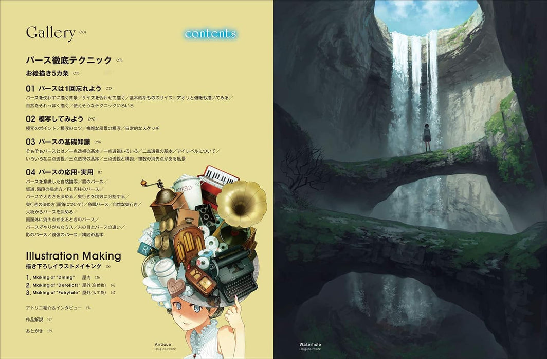 Seiji Yoshida Art Works: Perspective Technique