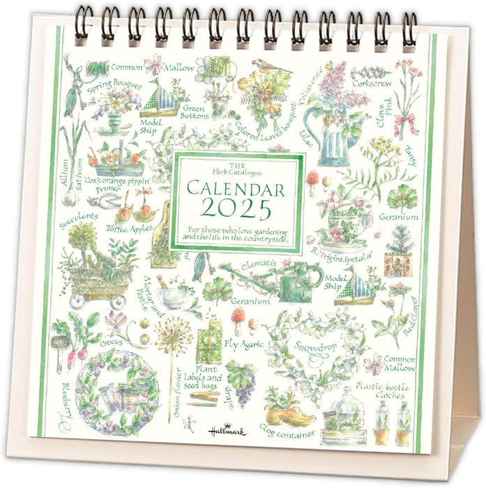 Hallmark 2025 Desk Calendar The Herb Catalogue 834-852