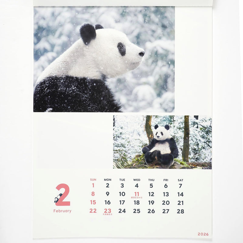 Greeting Life 2026 Wall Calendar Xiang Xiang Panda C-1740-PA