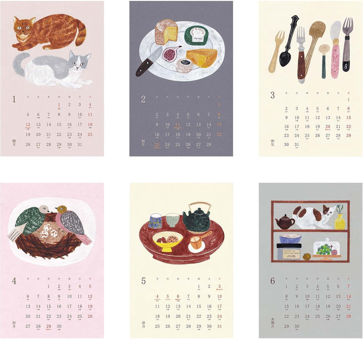 EL COMMUN MATOKA 2026 Desk Calendar Living CAL-146