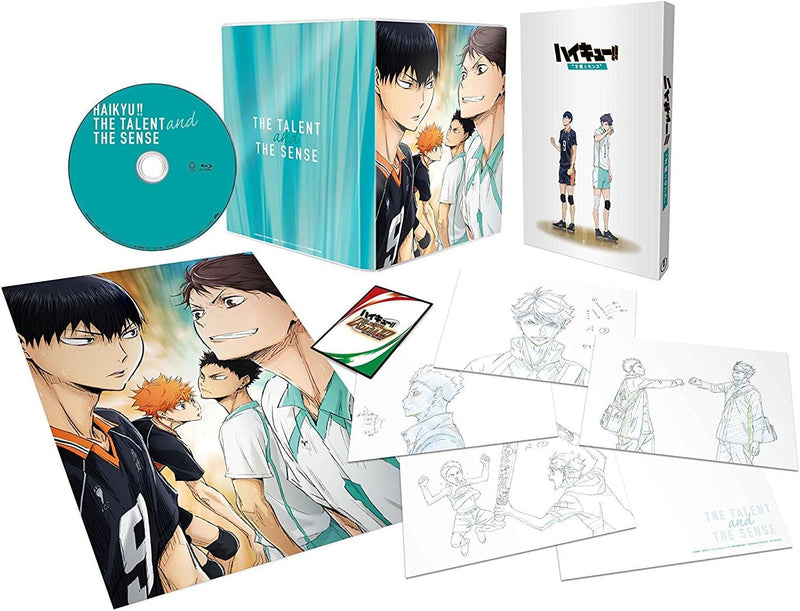 Haikyu!! The Movie 3: The Talent and the Sense (Sainou to Sense) (Limited First-Press Edition) [Blu-ray]