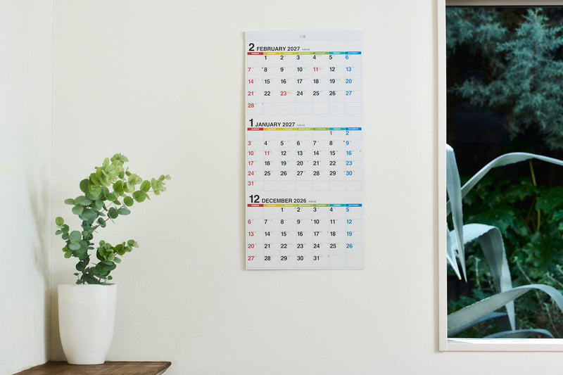 Eco Wall Calendar 2027 Modified A2 E6