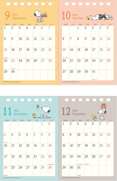 Sun-Star Stationery Moomin 2025 Desk Calendar 2-Month Moomin S8521271