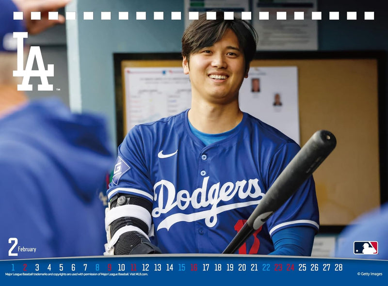 Ensky Shohei Ohtani CL-552 2025 Desk Calendar