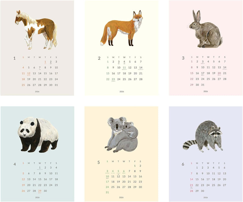 EL COMMUN MATOKA 2026 Wall Calendar Yule CAL-166