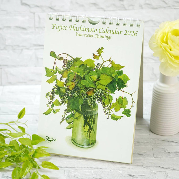 Fujico Hashimoto Wall Calendar 2026 S CAL-199