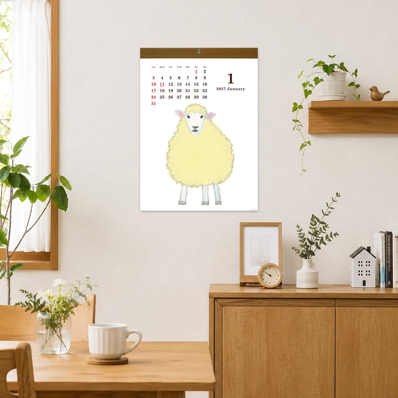 Noritsu NOLTY 2027 Desk Calendar 2-Month Modified A5 C263