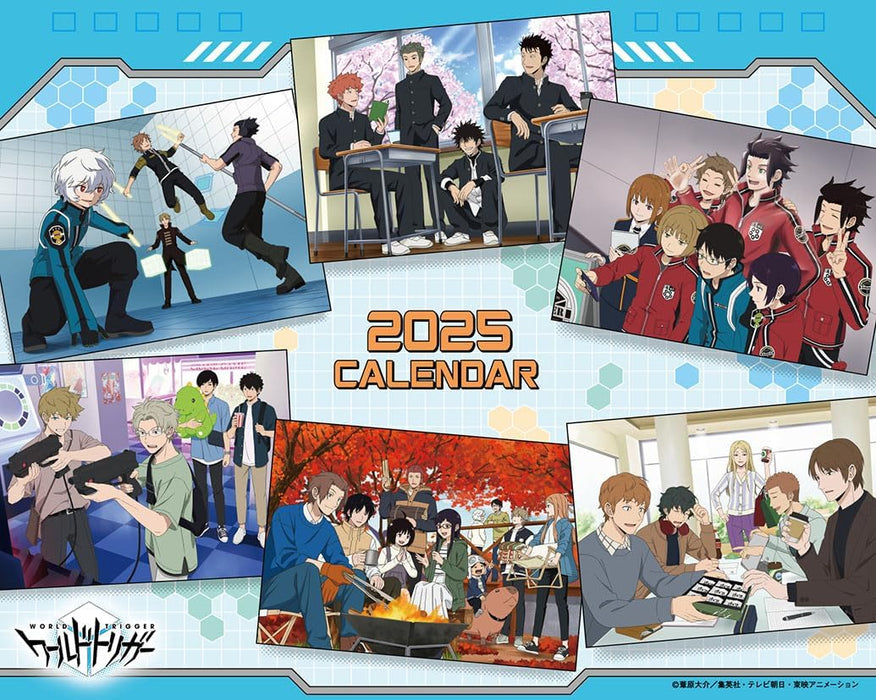 Toei Animatio 2025 World Trigger Desk Calendar CL-036