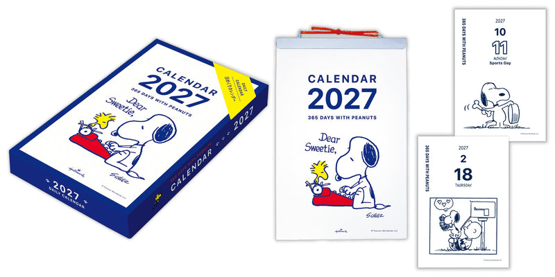 Hallmark Snoopy 2027 Calendar Page-A-Day 6-go 365 Days with Peanuts 856700