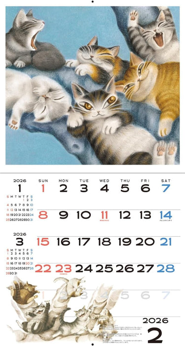 Dayan 2026 Wall Calendar 942099 (Starts from December 2025)