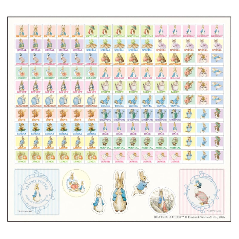 Midori 2027 Desk Calendar Stand Calendar Dog Pattern 31413006