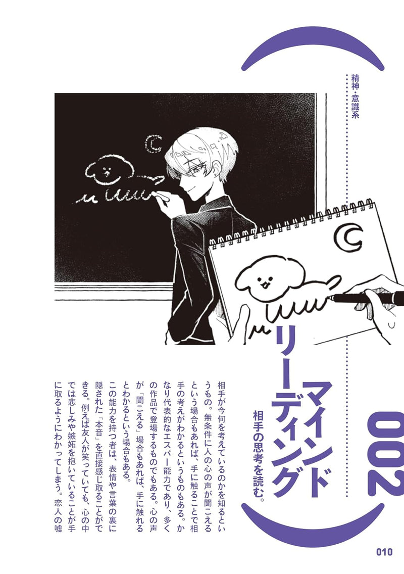 The Encyclopedia of Espers and Psychic Powers for Creative Works